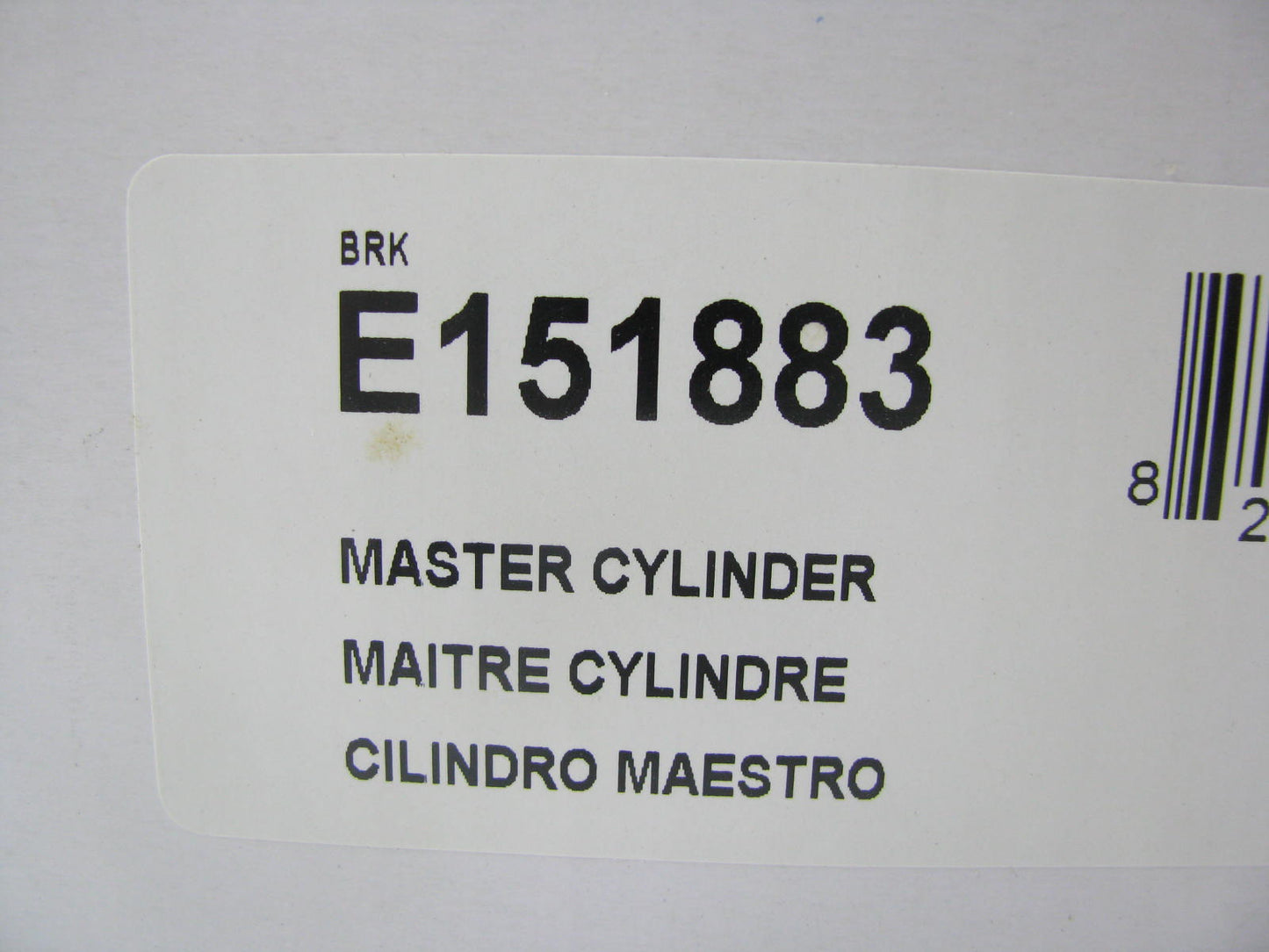 Carquest E151883 Brake Master Cylinder For 04-06 Lexus ES330 05-06 Toyota Camry