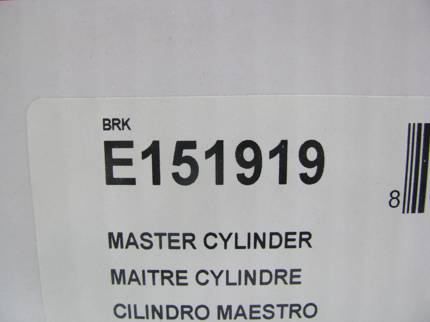 Carquest E151919 Brake Master Cylinder For 2002-2005 Honda Civic Si