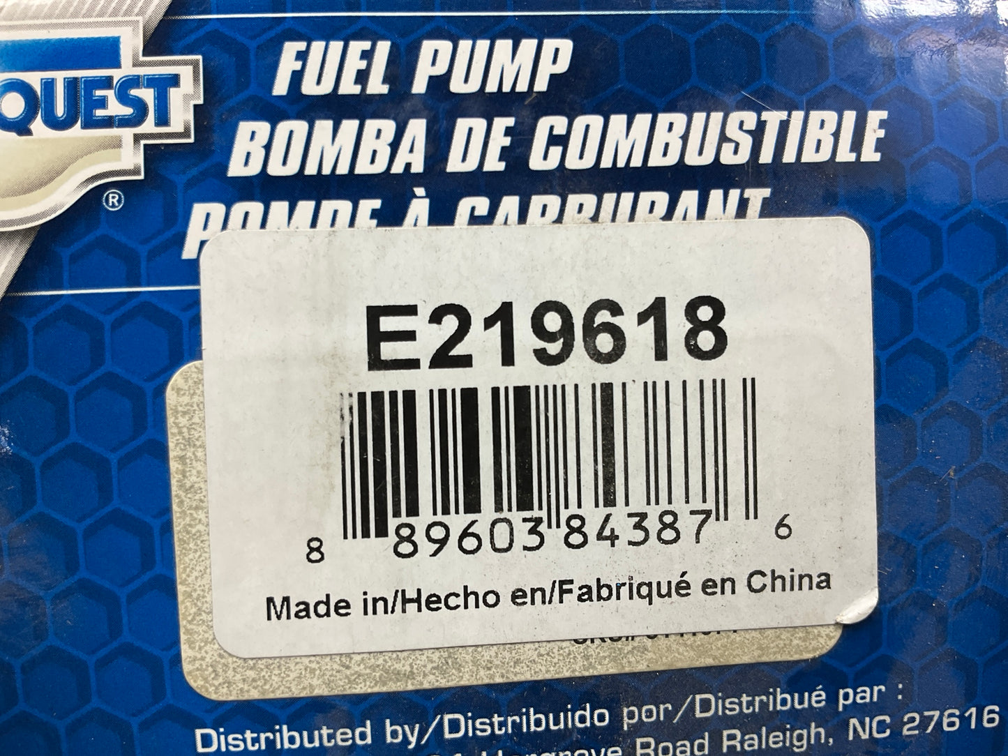 Carquest E219618 Electric Fuel Pump