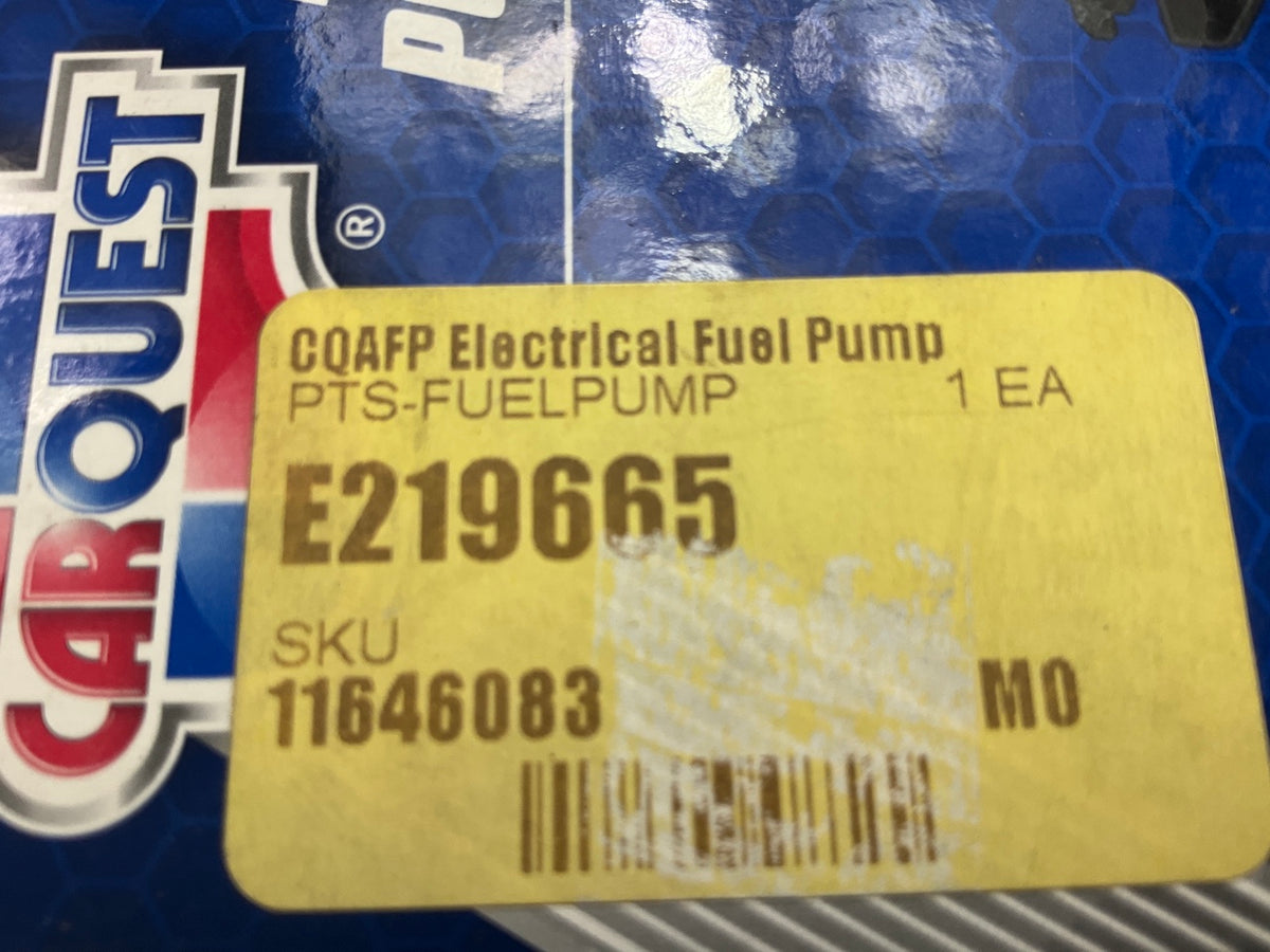 MISSING HARDWARE - Carquest E219665 Electric Fuel Pump
