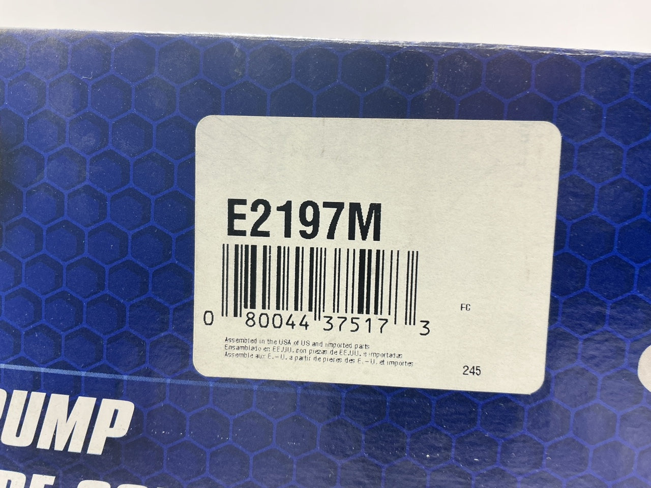 Carquest E2197M Fuel Pump Module Assembly For 1998 Escort & Tracer 2.0L-L4