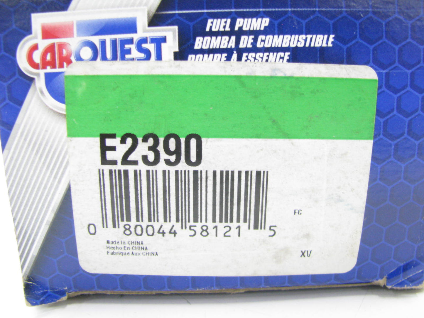 Carquest E2390 Electric In-Tank Fuel Pump