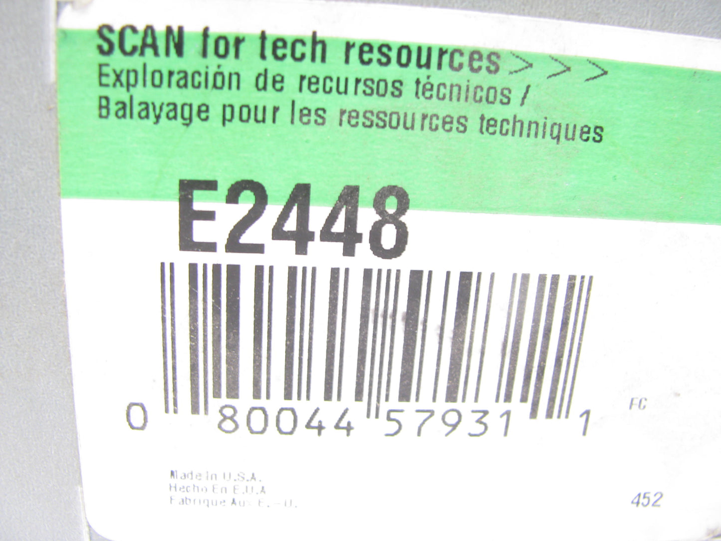 Carquest E2448 Electric Fuel Pump For 2000-2002 Ford Focus 2.0L-L4 DOHC