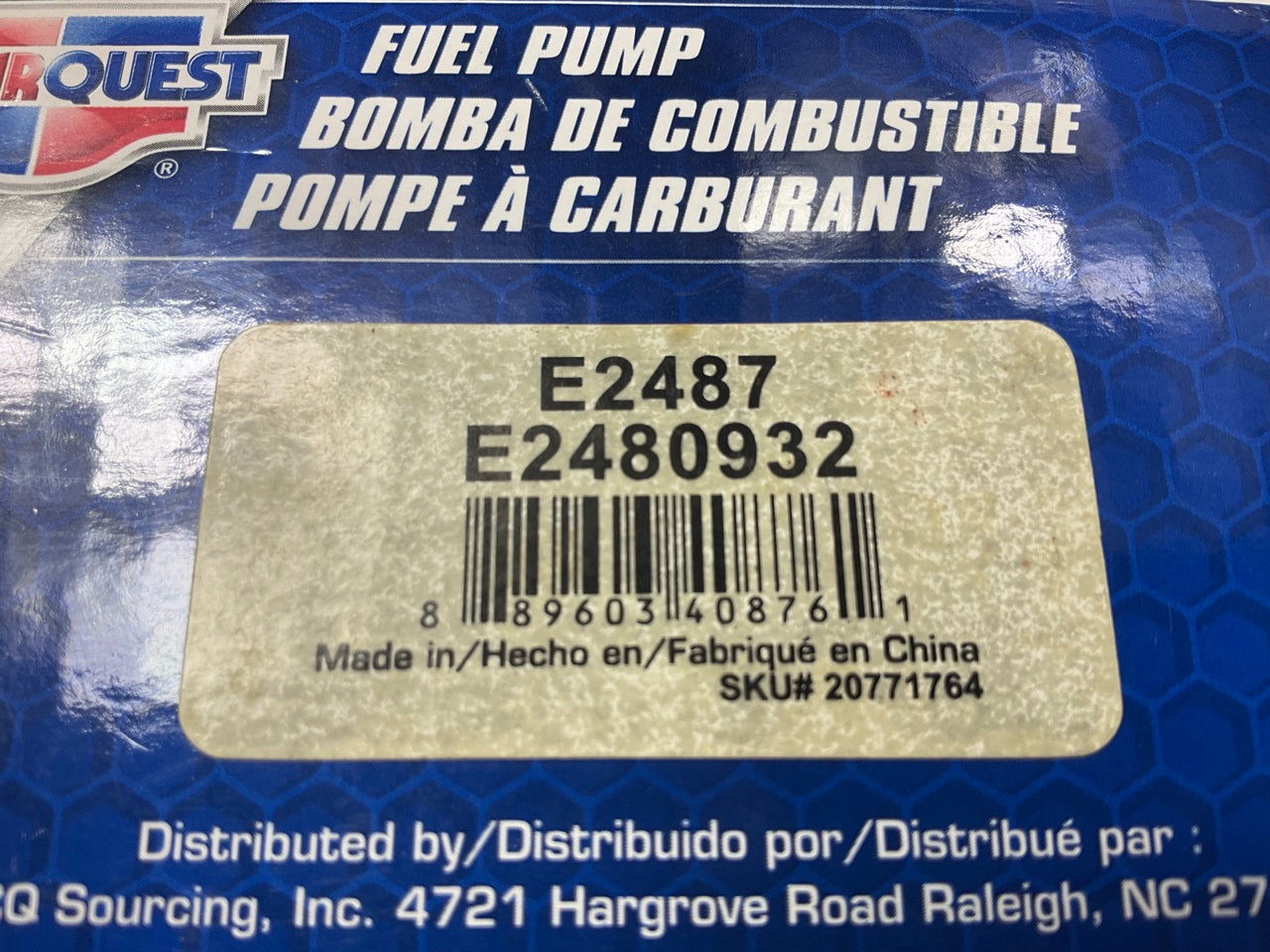 Carquest E2487 In-Tank Electric Fuel Pump