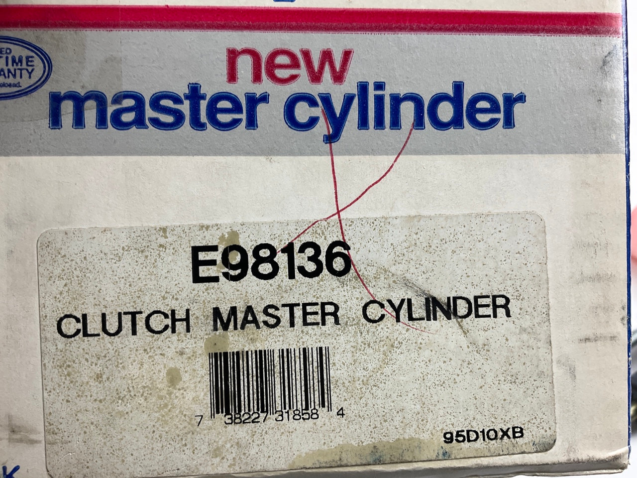 Carquest E98136 Clutch Master Cylinder For 1977-81 Toyota Celica 72-82 Corona