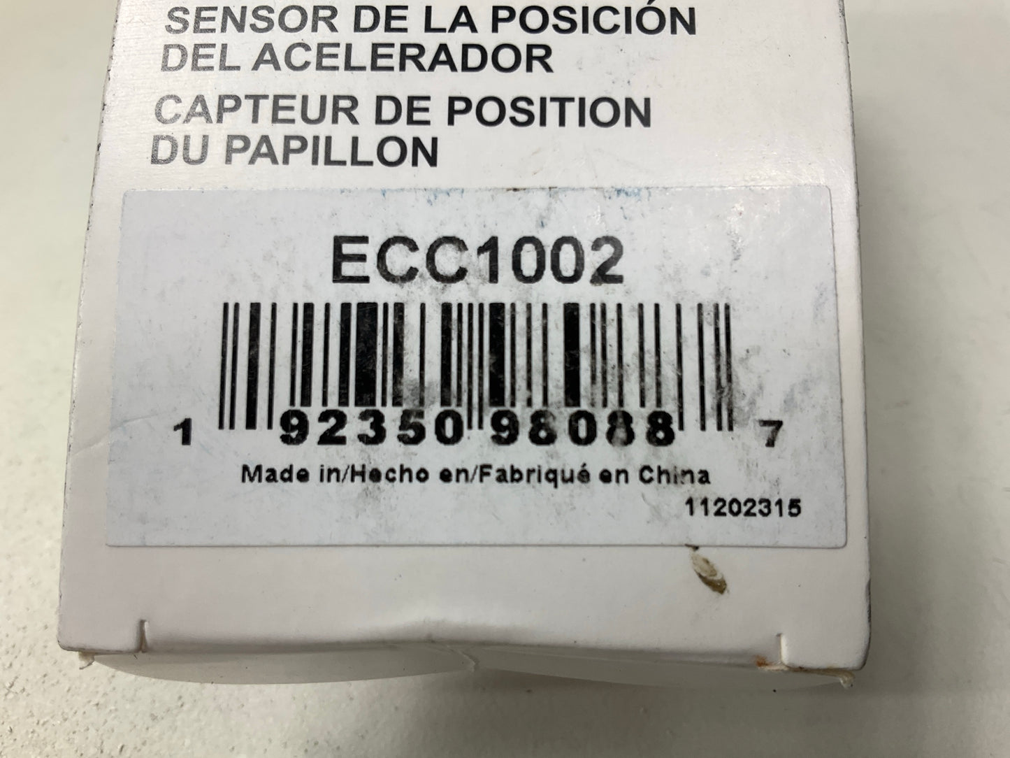 Carquest ECC1002 Throttle Position Sensor TPS