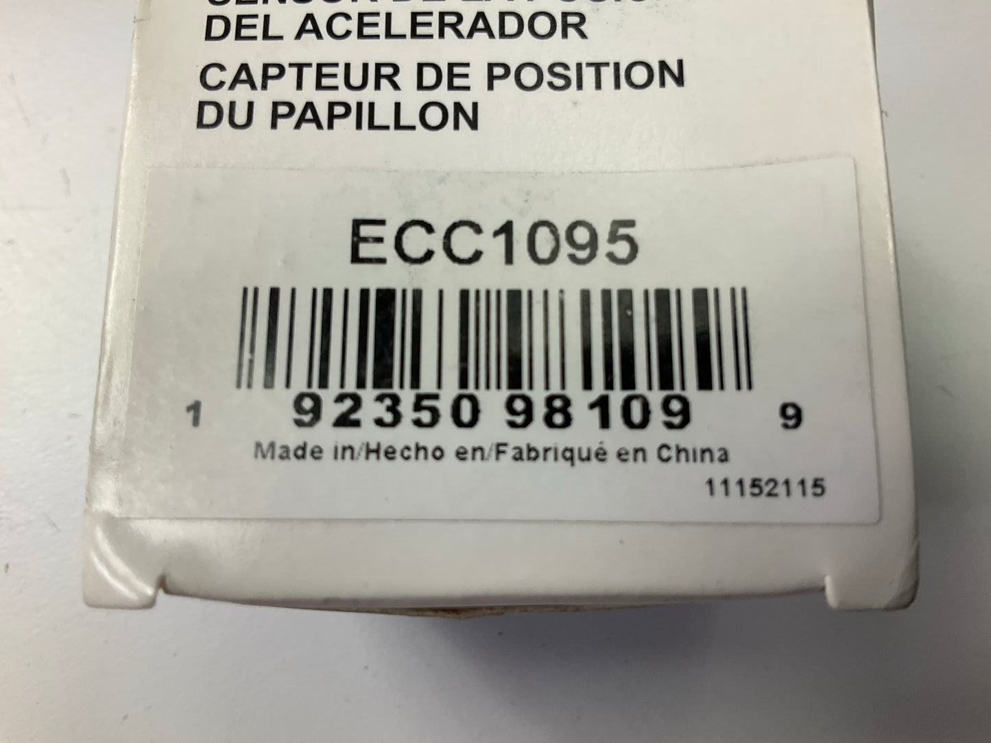 Carquest ECC1095 Throttle Position Sensor TPS