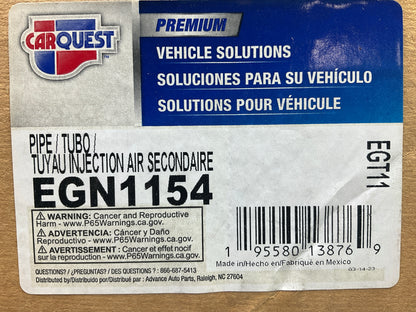 Carquest EGN1154 Secondary Smog Air Pump Check Valve Pipe