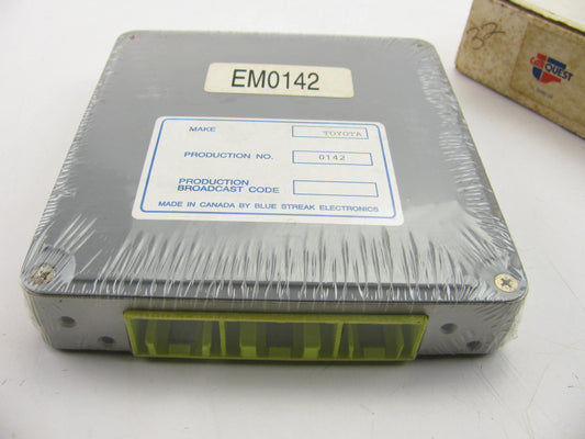 REMAN Carquest EM0142 Engine Control Module Computer ECM ECU - 1986 Celica 2SE