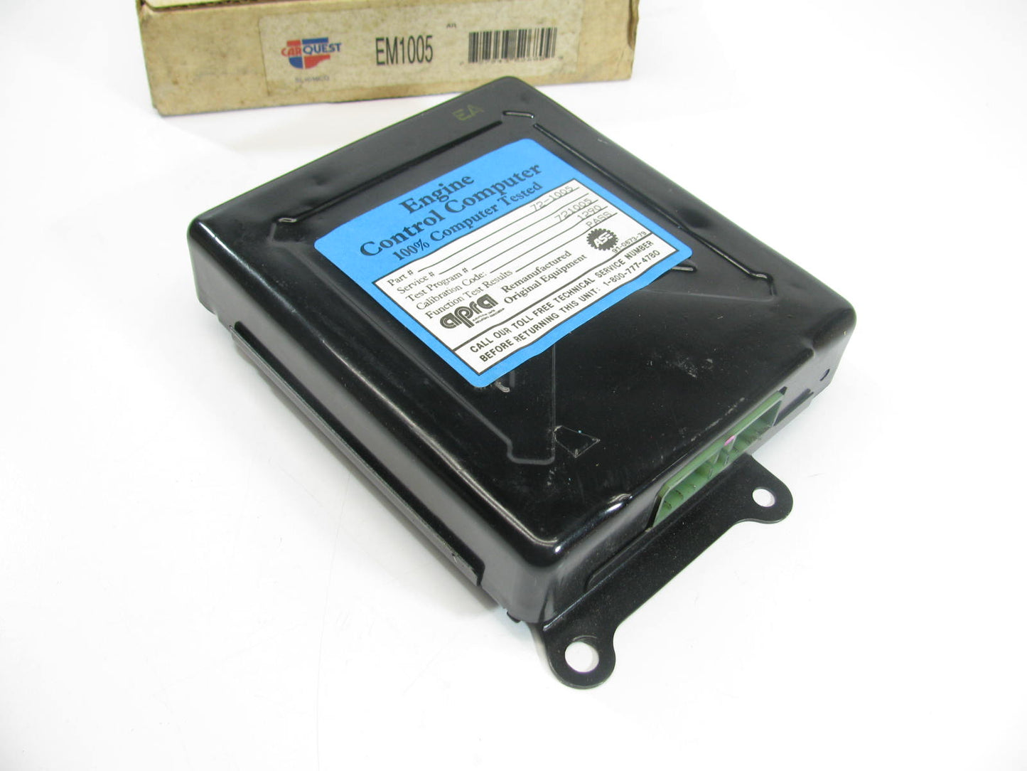 Carquest EM1005 Reman Engine Control Module For 1986-1987 Toyota Corolla 1.6L-L4