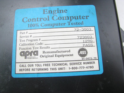 Carquest EM3003 Reman Engine Control Module For 1983-1985 Nissan 1.6L-L4 A/T