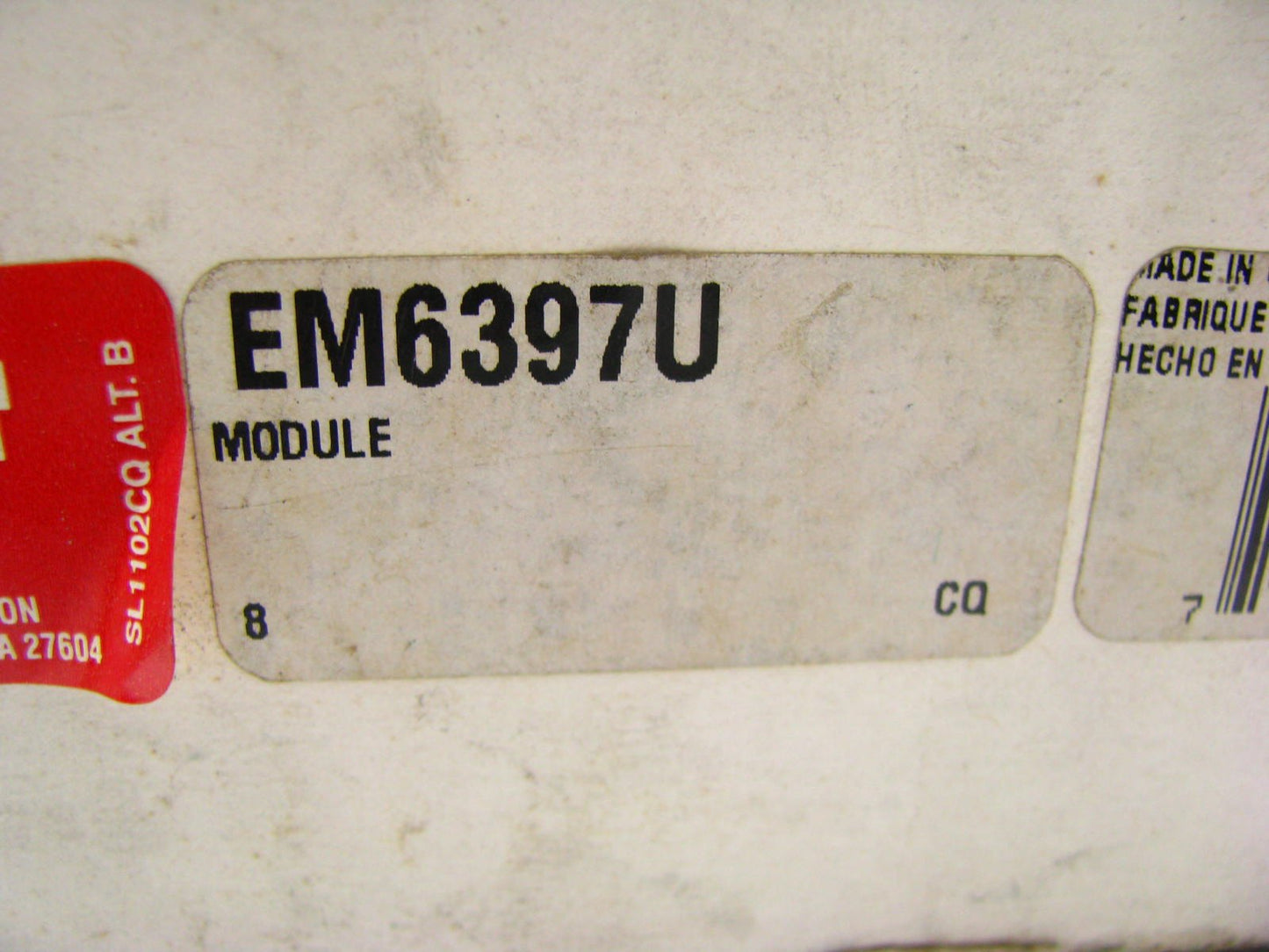 Reman. Carquest EM6397U Engine Control Computer ECM Module ECU 16196397 16196742