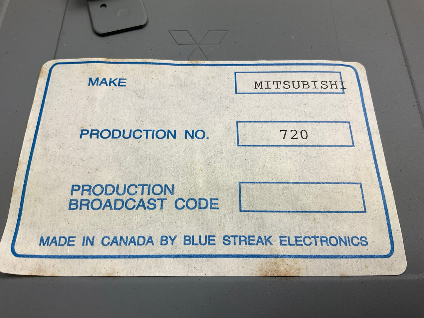 REMAN. Carquest EM720 Engine Computer Control Module ECM - 1987-1988 Mazda B2600