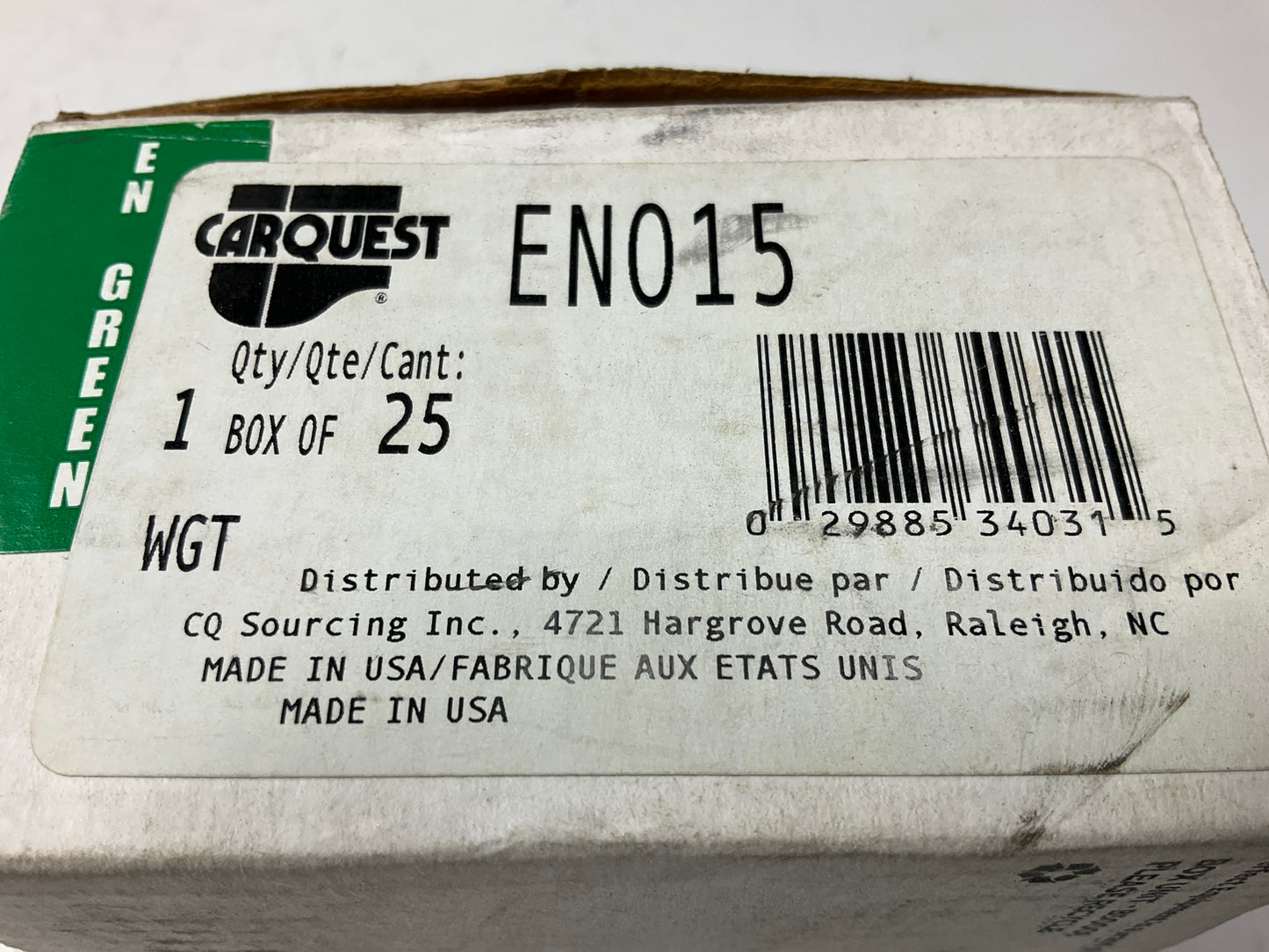 Carquest (Perfect) EN015 Wheel Weights 15 Gram (0.50 Oz) - Box Of 25