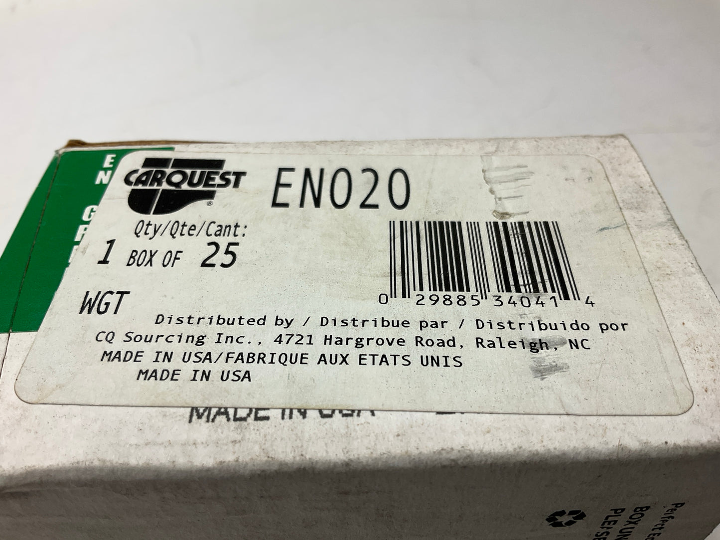 Carquest (Perfect) EN020 Wheel Weights 20 Gram (0.75 Oz) - Box Of 25