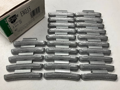 Carquest (Perfect) EN035 Wheel Weights 35 Gram (1.25 Oz) - Box Of 25