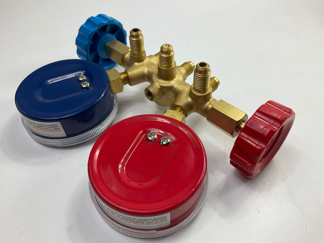 Carquest EQP7400 Brass Manifold Kit W/ 60'' Hoses For 134a Freon
