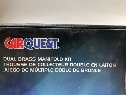 Carquest EQP7400 Brass Manifold Kit W/ 60'' Hoses For 134a Freon