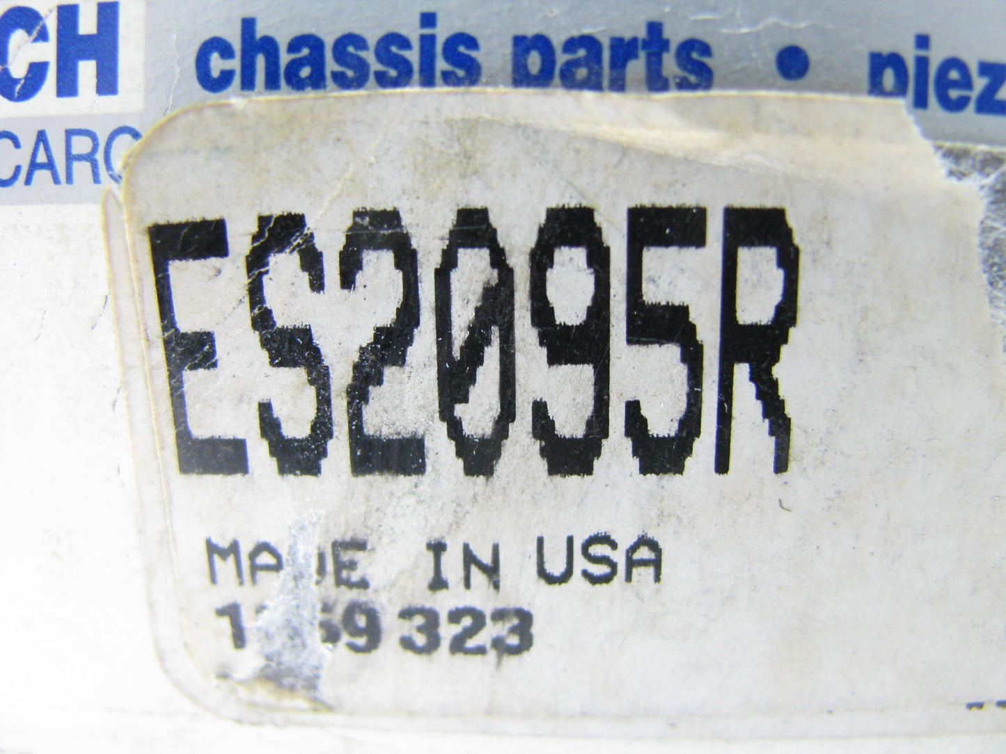 Carquest ES2095R Steering Tie Rod End