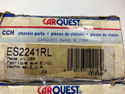 (2) Carquest ES2241RL Front Outer Steering Tie Rod End For 1983-86 Toyota Camry Type 2