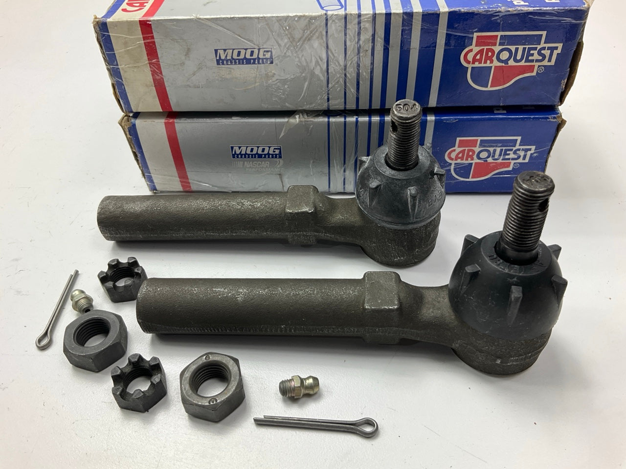 (2) Carquest ES2241RL Front Outer Steering Tie Rod End For 1983-86 Toyota Camry
