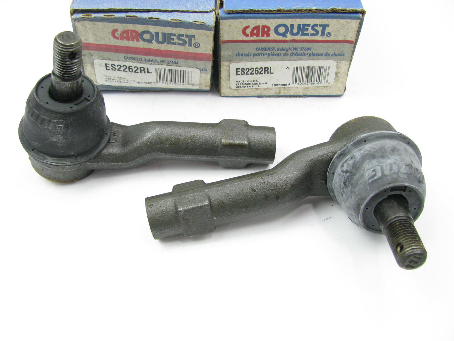 (2) Carquest (MOOG) Front Outer Steering Tie Rod Ends - 1986-1997 Ford Aerostar