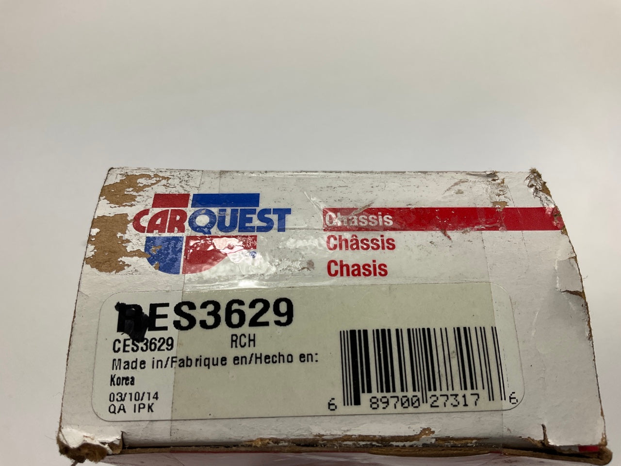 Carquest ES3629 Front Right Outer Steering Tie Rod End