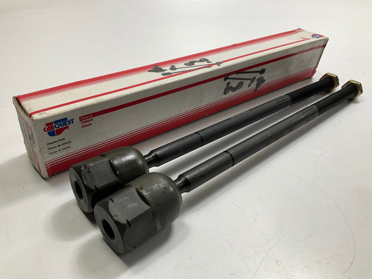 (2) Carquest EV275 Inner Steering Tie Rod Ends For 93-02 Nissan Quest, Villager