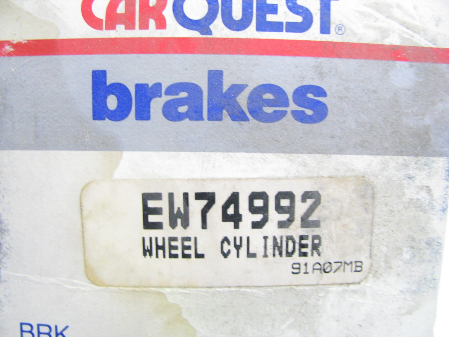 Carquest EW74992 Rear Left Drum Brake Wheel Cylinder