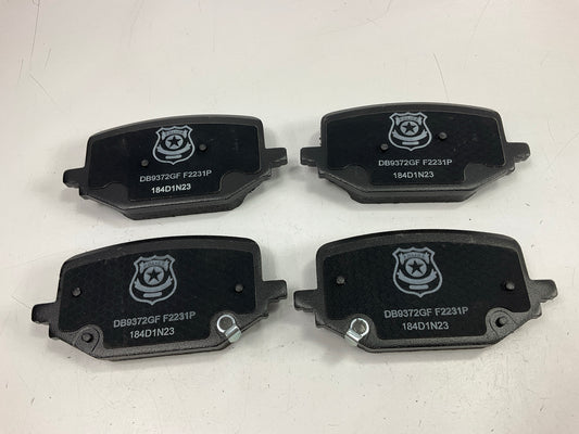 Carquest FLD2231P Rear Brake Pads - 2020-2025 Ford Explorer, Aviator
