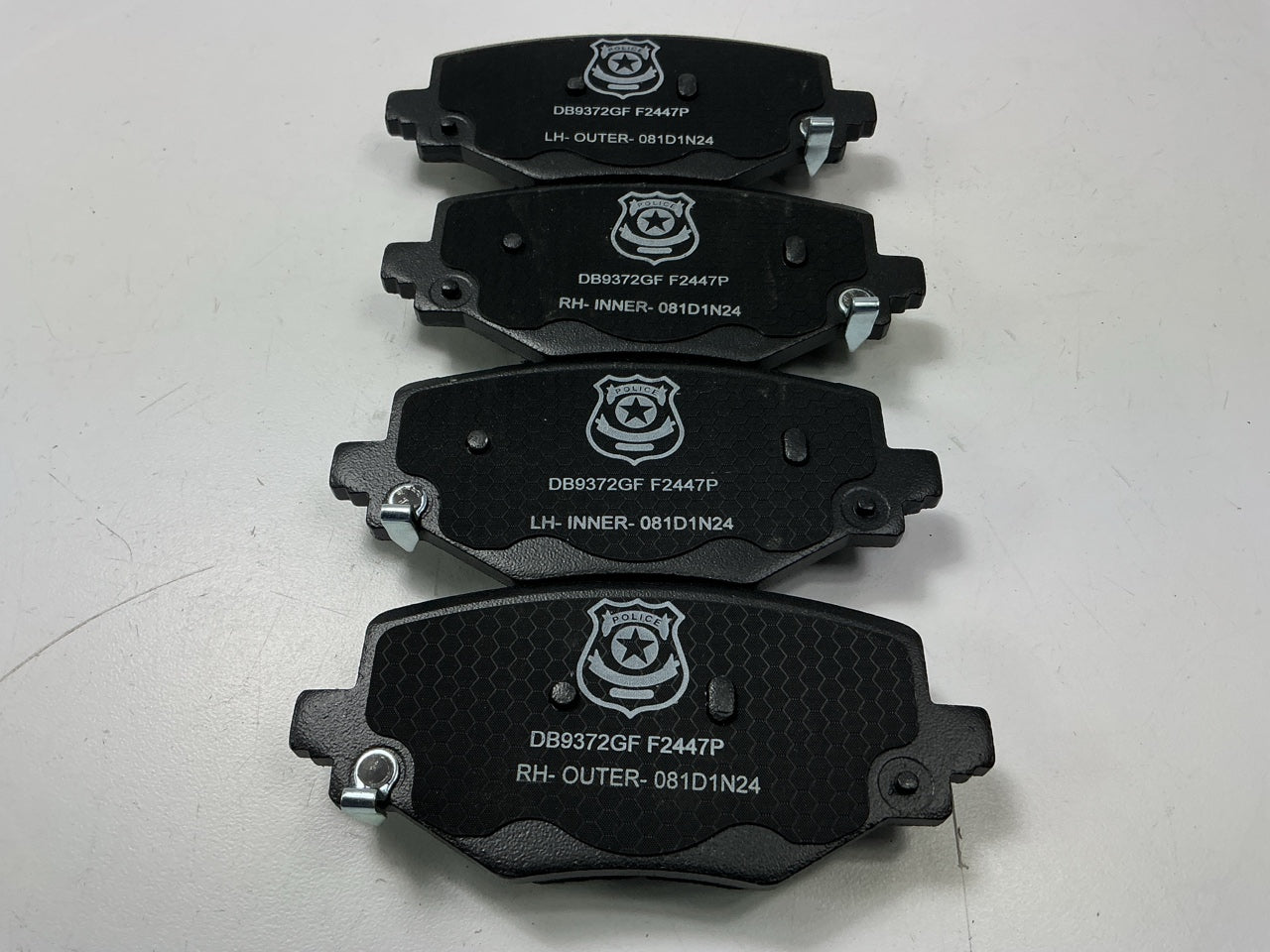 Carquest FLD2447P Rear Brake Pads For 2021-2025 Dodge Durango