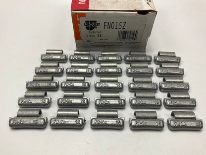 Carquest FN015 15 Gram Wheel Weights - Pack Of 25 Pcs