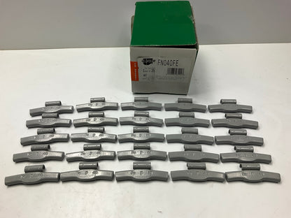 Carquest FN040FE 40 Gram Coated Steel Wheel Weight 40gm (1.375 Oz) - 25 / Pack