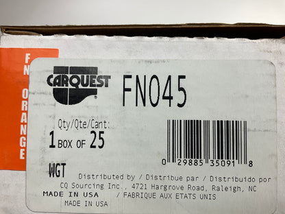 Carquest FN045 Steel Wheel Weight 45 Gram (1.50 Oz) - Box Of 25