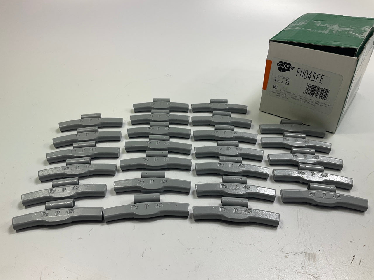 Perfect FN045FE 45g Coated Steel Wheel Weight 45 Gram (1.50 Oz) - Box Of 25