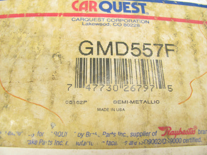 Carquest GMD557F FRONT Discs Brake Pads