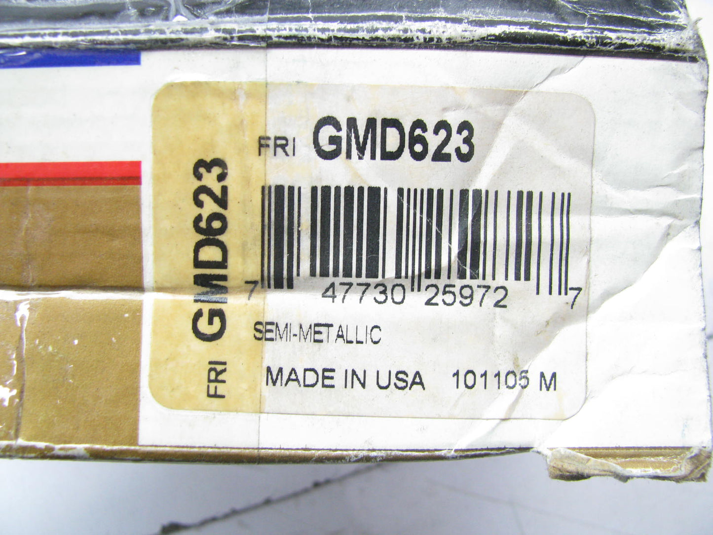 Carquest GMD623 Semi-Metallic Disc Brake Pads - Front