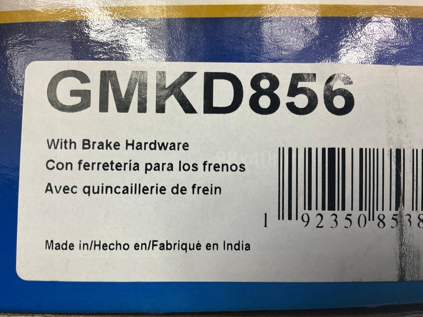 Carquest GMKD856 Front Semi-Metallic Disc Brake Pads
