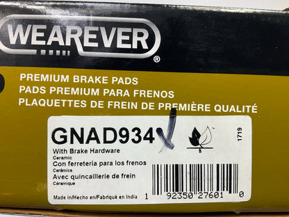 Carquest GNAD934 Front Ceramic Disc Brake Pads