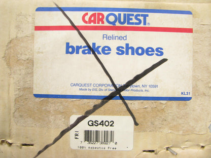 Carquest GS402 RELINED Rear Brake Shoes For 1974 Dodge MB300