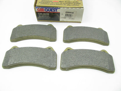 Carquest GSD938 Front Disc Brake Pad Set - Semi-Metallic