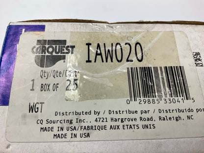 Carquest IAW020 Wheel Weights IAW020 Wheel Weights 20 Gram - Box Of 25 Pcs