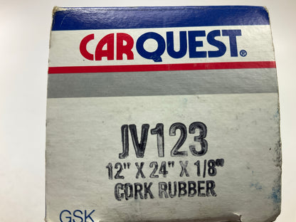 Carquest JV123 Gasket Making Material Roll Sheet - Cork Rubber 1/8''x12''x24''