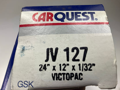Carquest (By Victor) JV127 Gasket Material Sheet Roll 1/32''x12''x24'' Rubber Fiber