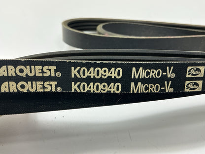 Carquest K040940 Serpentine Belt Made By Gates, Comes In Carquest Sleeve
