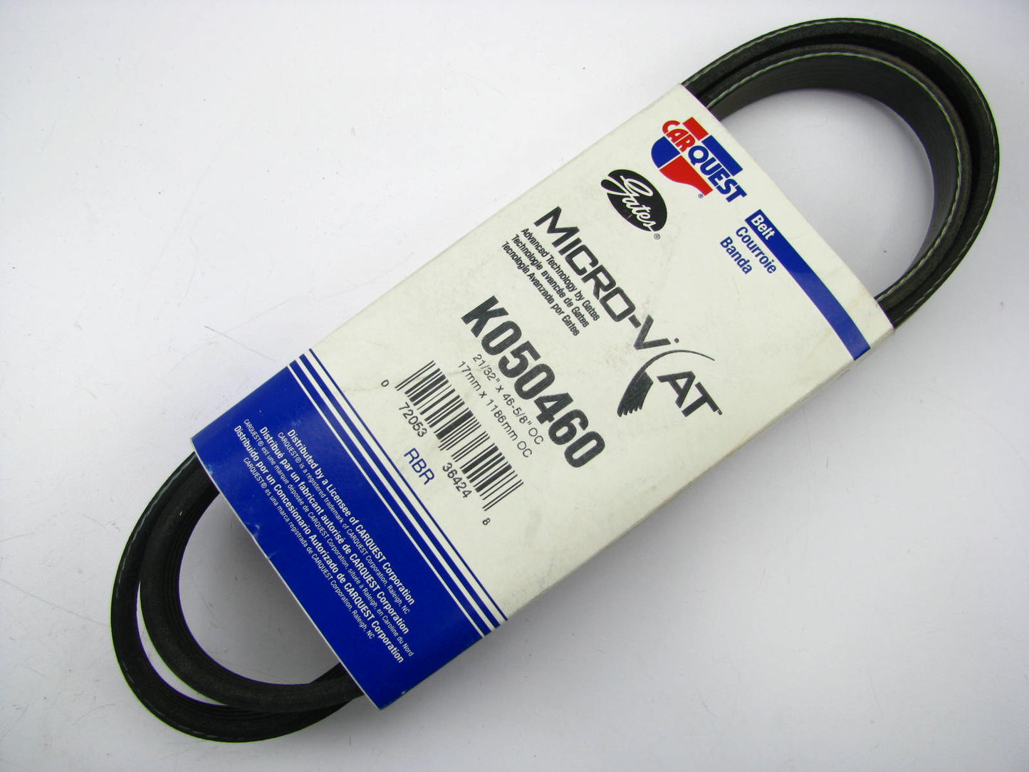 Carquest K050460 Serpentine Belt - 0.69'' X 46.50'' - 5 Ribs