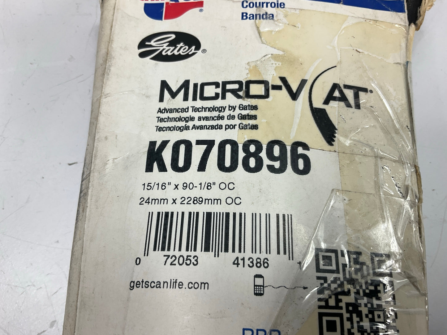 Carquest K070896 Serpentine Belt