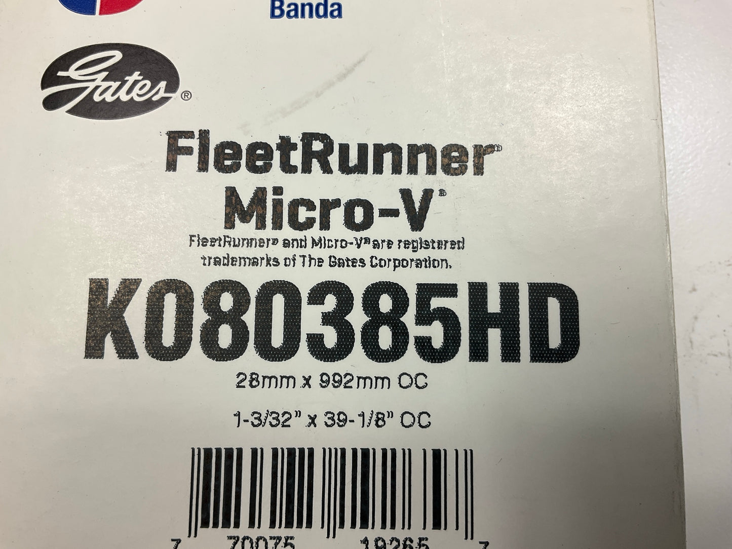Carquest K080385HD Serpentine Belt