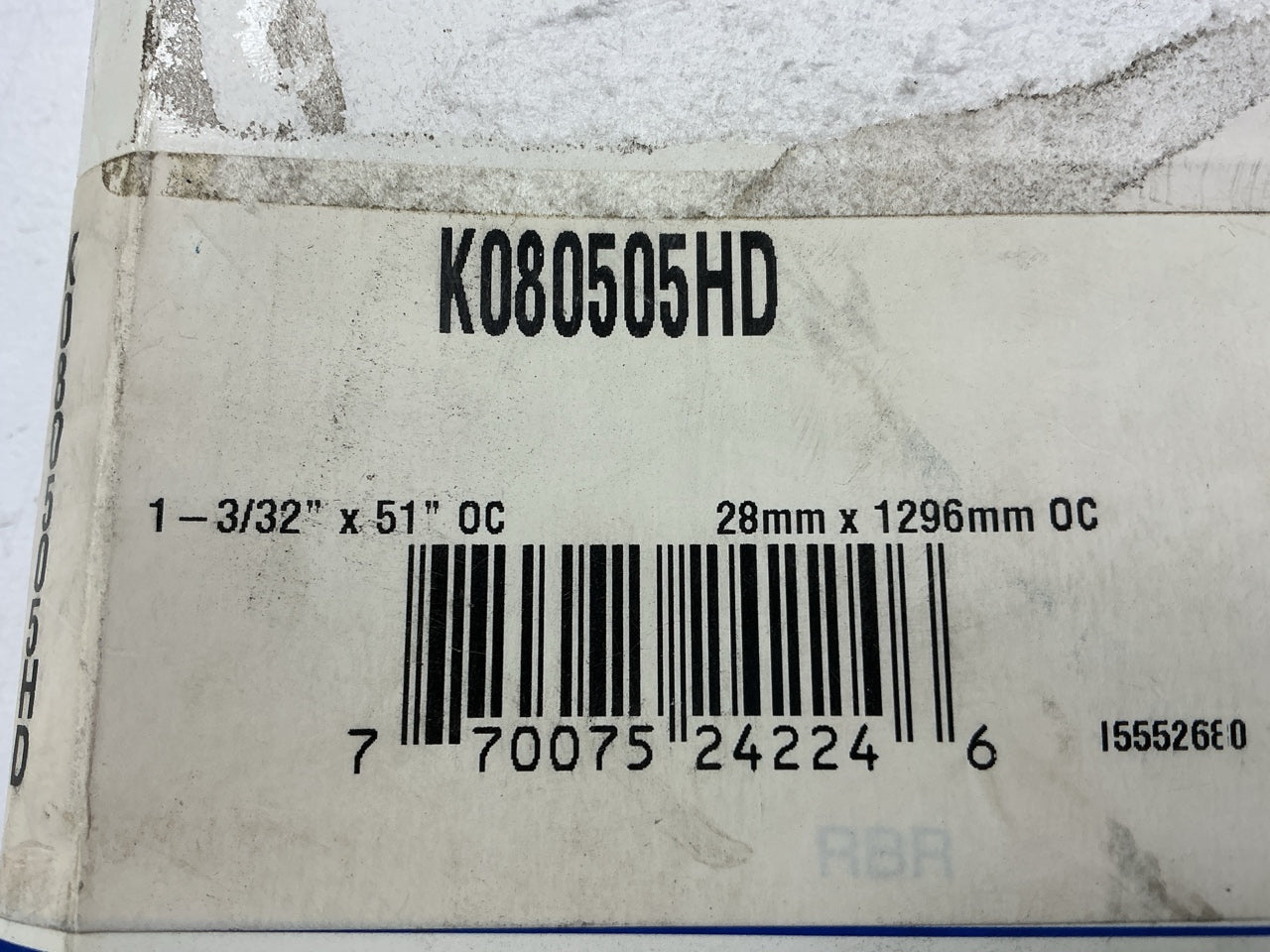 Carquest K080505HD Heavy Duty Serpentine Belt