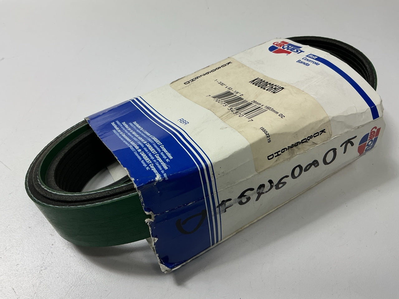 Carquest (Made By Gates) K080626HD Belt For 1984-1987 Perterbuilt 10.0L Diesel